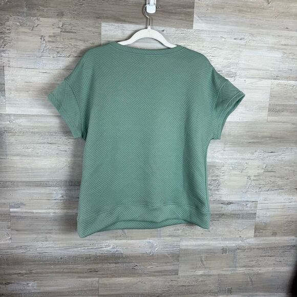 Dokotoo Sage Green Women's Short Sleeve Top - Picture 4 of 6